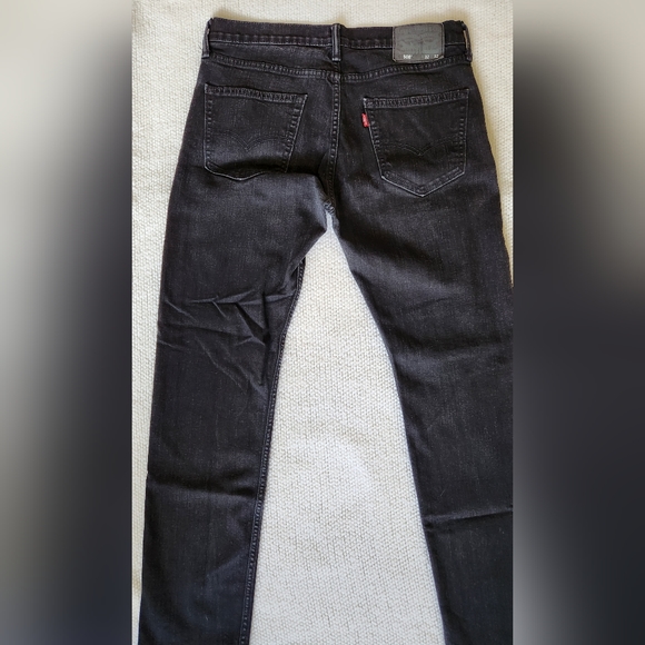 Men's Levi jeans black 508 size 32/32 - Picture 3 of 4